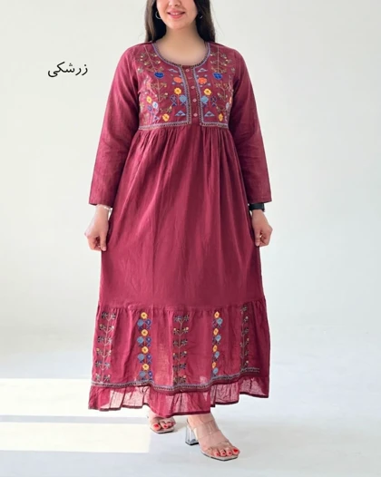 پیراهن زنانه هانیه کد 1834