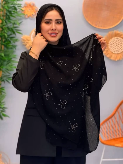 3221-شال درختی حاشیه