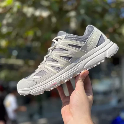 کفش راحتی مردانه سالامون مدل XT-mission رویه چرم سبز