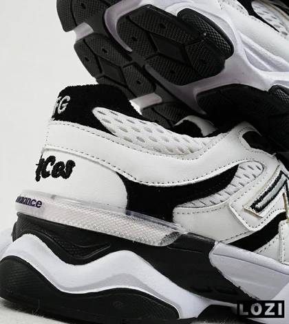 کفش کتانی مردانه و زنانه سفید مشکی NEW BALANCE 9060