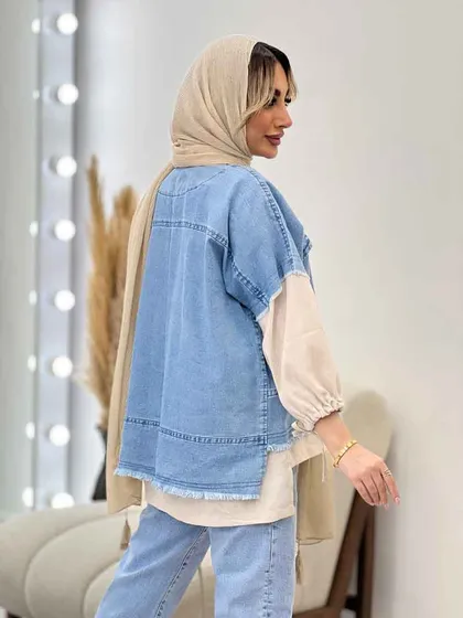 جین دو تکه دو جیب