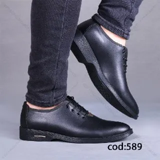کفش مردانه بندی چرم
