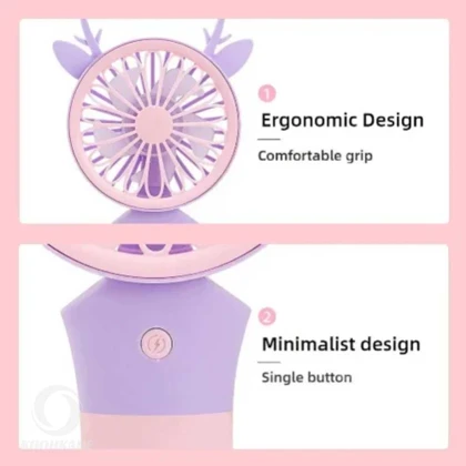 پنکه شارژی رومیزی MINIFAN کد S279