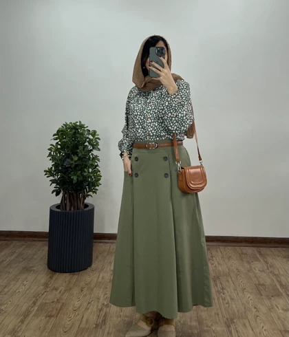 ست بلوز و دامن هما 5 کد 2600