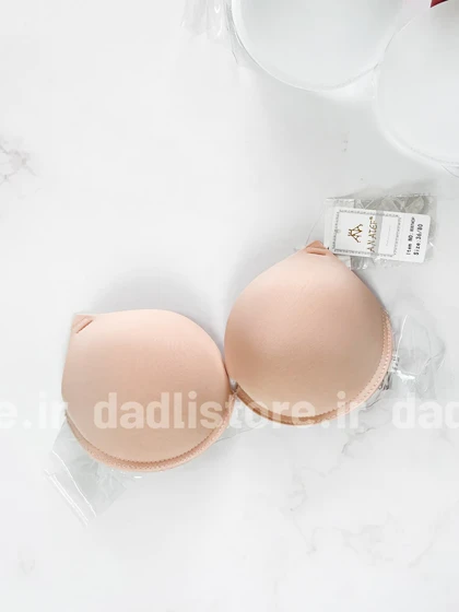 سوتین اسفنجی فنر دار پشت ژله ای بند نامرئی