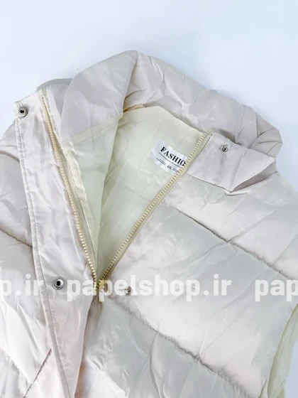 پافر زنانه شمعی زیب مخفی