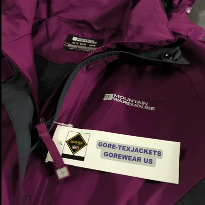 SIZE S-M کاپشن بادگیر گورتکس یونیسکس اورجینال از برند معتبر MOUNTAIN WAREHOUSE انگلستان