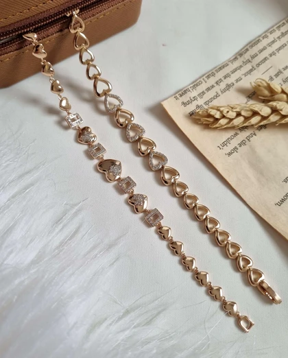 دستبند ژوپینگ مدل قلب D25