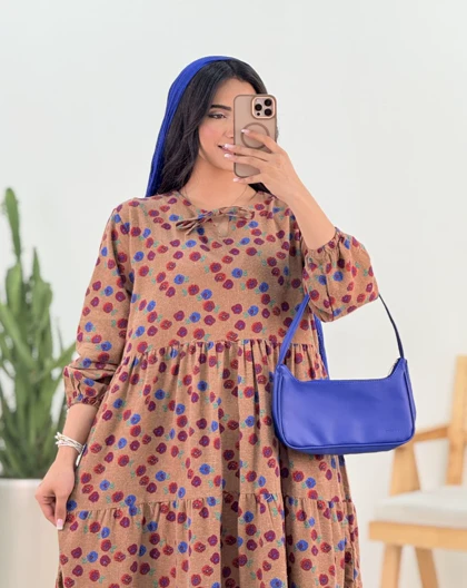 پیراهن طرحدار سنا(38)کد:5330