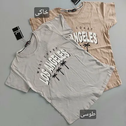 تیشرت لس آنجلس نخی زنانه 36 تا 44