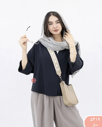 شومیز سیلک لاله 5419