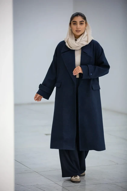 پالتو فوتر بلند آستین پاگون