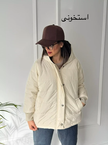 کاپشن کلاهدار سبا