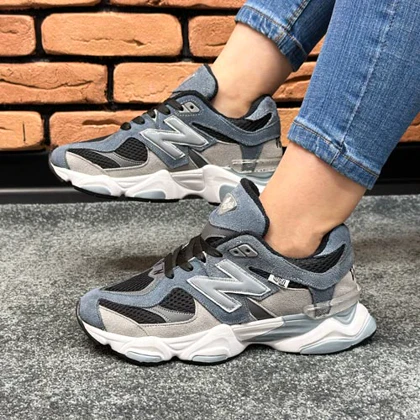 کتانی اسپرت زنانه مدل نیوبالانس 9060 NEW BALANCE رنگ طوسی کد 8961