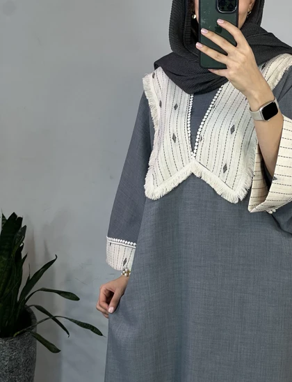 مانتو بلند مزونی ماهین