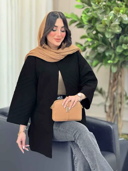 مانتو برش‌دار بغل چاک