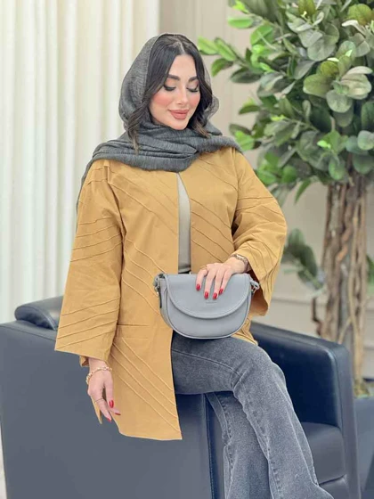 مانتو برش‌دار بغل چاک