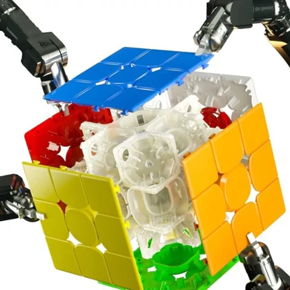 مکعب روبیک 3×3 مگنت کای وای QiYi مدل X-Man Tornado V3 M Standard