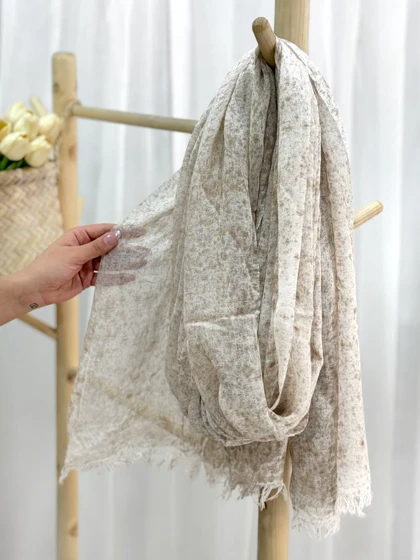 شال کنفی آبرنگی