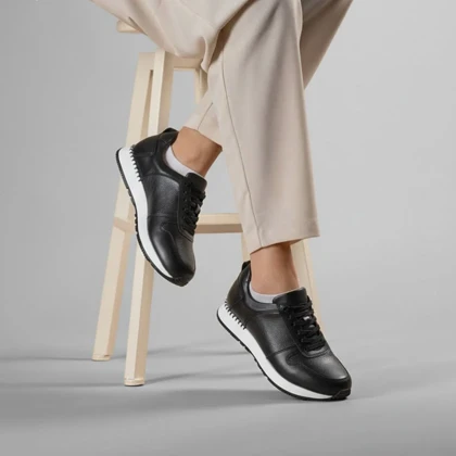 کتانی چرم زنانه 7017