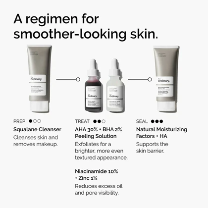 سرم پیلینگ لایه بردار قوی حاوی AHA اوردینری The Ordinary AHA 30% + BHA 2% Peeling Solution