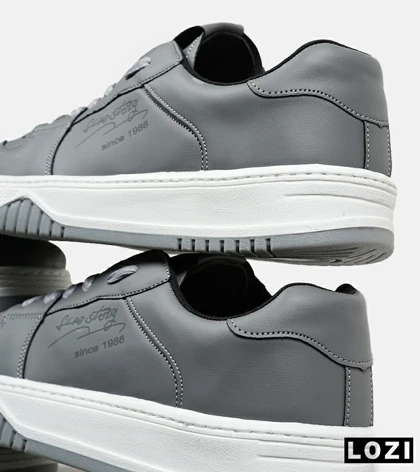 کفش اسنیکرزمردانه طوسی سفید VANS مدل 6481