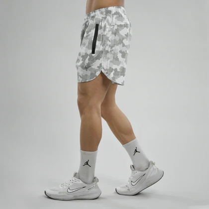 شلوارک ورزشی مردانه نایک مدل Mub-NK 018 چریکی سفید