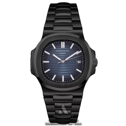 ساعت پتک فیلیپ ناتیلوس مشکی Patek Philippe Nautilus Black-KdB2