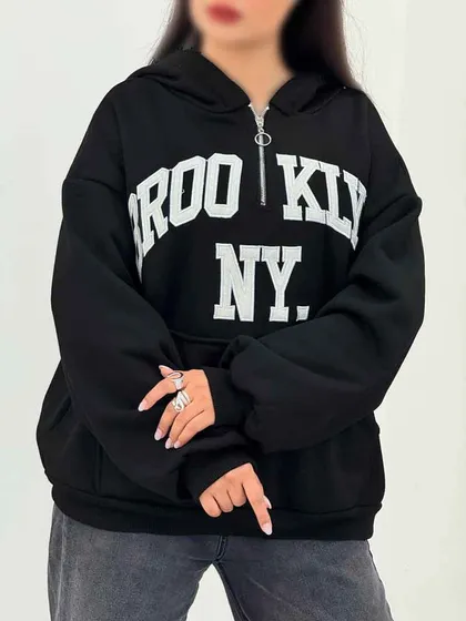 هودی یقه زیپ Brooklyn