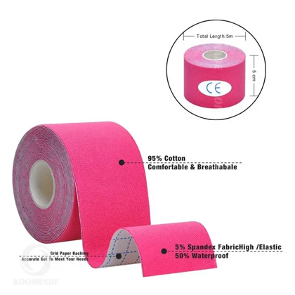 چسب عضله 5 سانت مدل KINESIOLOGY TAPE