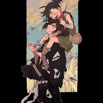 تیشرت انیمه Dororo دورورو Hyakkimaru and Dororo کد 187379