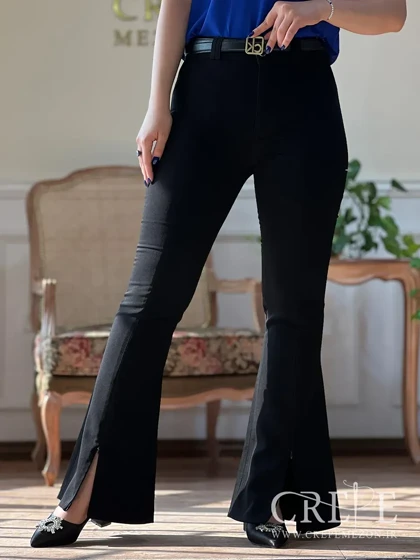 شلوار چاک زیپ‌دار دمپا گشاد مرویجت 111