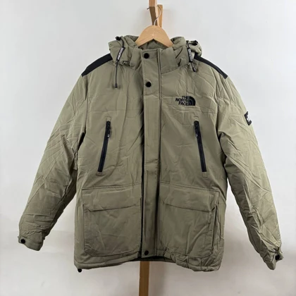 کاپشن مردانه سبز زیتونی NORTH FACE