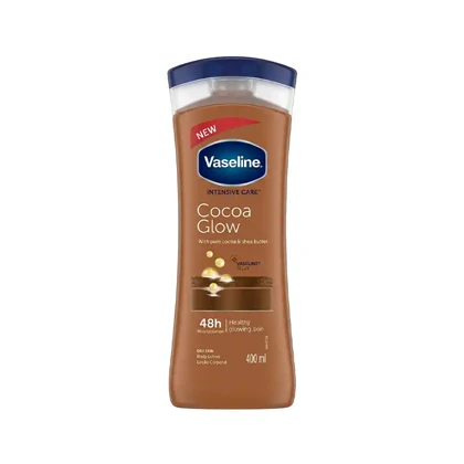 لوسیون بدن وازلین Vaseline مدل 400ml)Cocoa Glow)