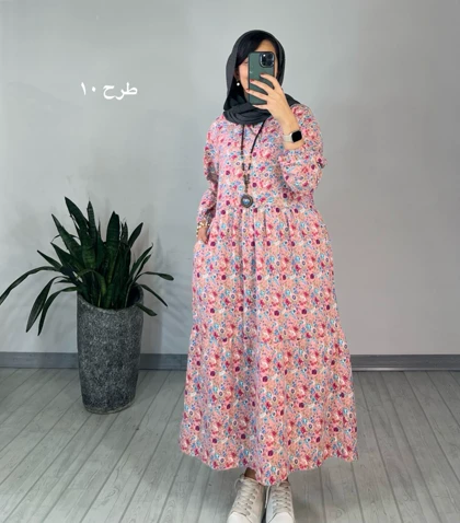 پیراهن لینن نرمینه