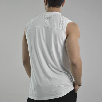 رکابی ورزشی مردانه آندر آرمور مدل Heat Gear-6916 سفید