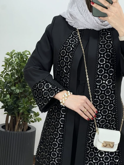 مانتو مجلسی سوزندوزی ژاوه(ایراد دار)