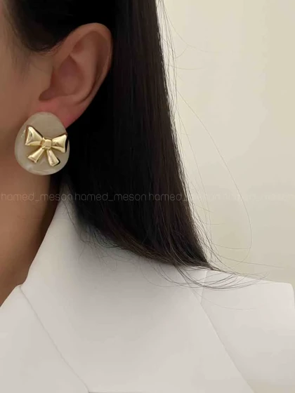گوشواره BOW AND STONE