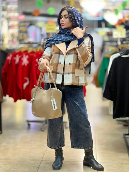 کت فوتر چهارخونه