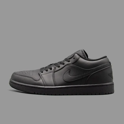 نایکی جردن 1 تریپل بلک ساق کوتاه Nike Air Jordan 1 Low Triple Black