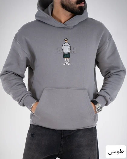هودی مردانه مینیمال مازیار_کد4747