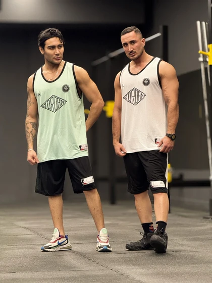 ست بسکتبالی جردن (Jordan Diamond) پارچه فلامنت طرح آجری (8 رنگ)