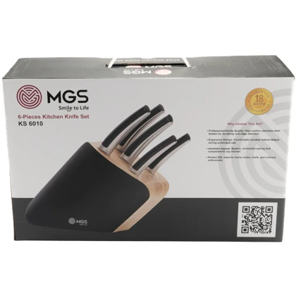 سرویس چاقو 6 پارچه کد KS-6010