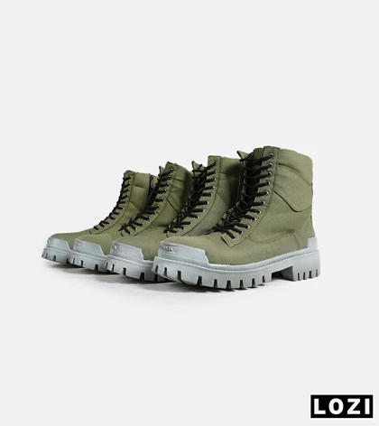 بوت مردانه سبز BALENCIAGA مدل 6383