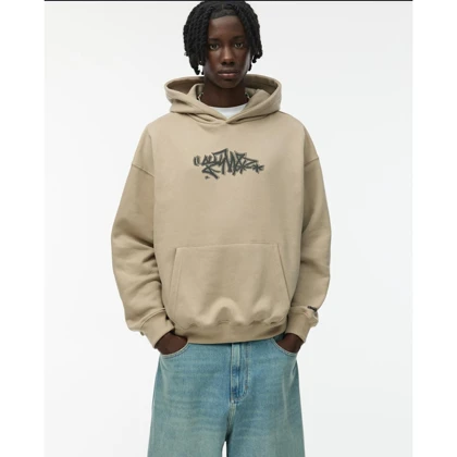 هودی ضخیم و گرم بالا طرح stwd از pull & bear کد 239
