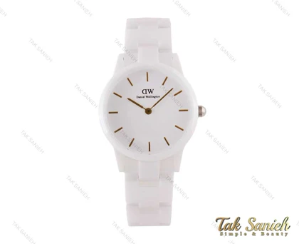 ساعت سفید دنیل ولینگتون زنانه سرامیکی DW-4030-L