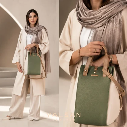 کیف دوشی و دستی زنانه مدل لیان کد047-MC