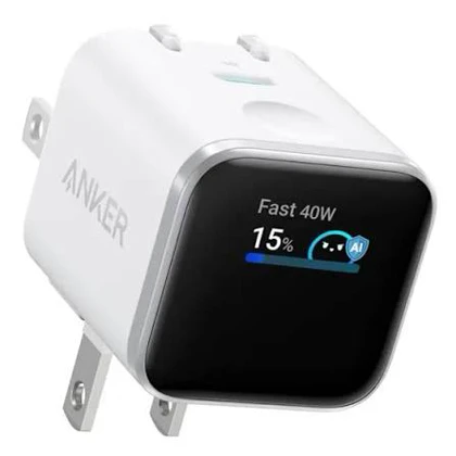 شارژر انکر Nano 45 وات مدل A121DP11 با نمایشگر هوشمند
