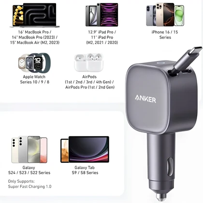 شارژر فندکی انکر Anker مدل A2738 توان 75W