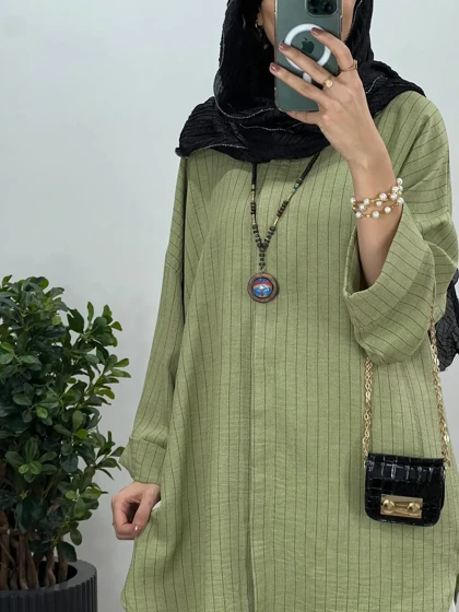 مانتو دکمه مخفی دیپلمات ویونا 1